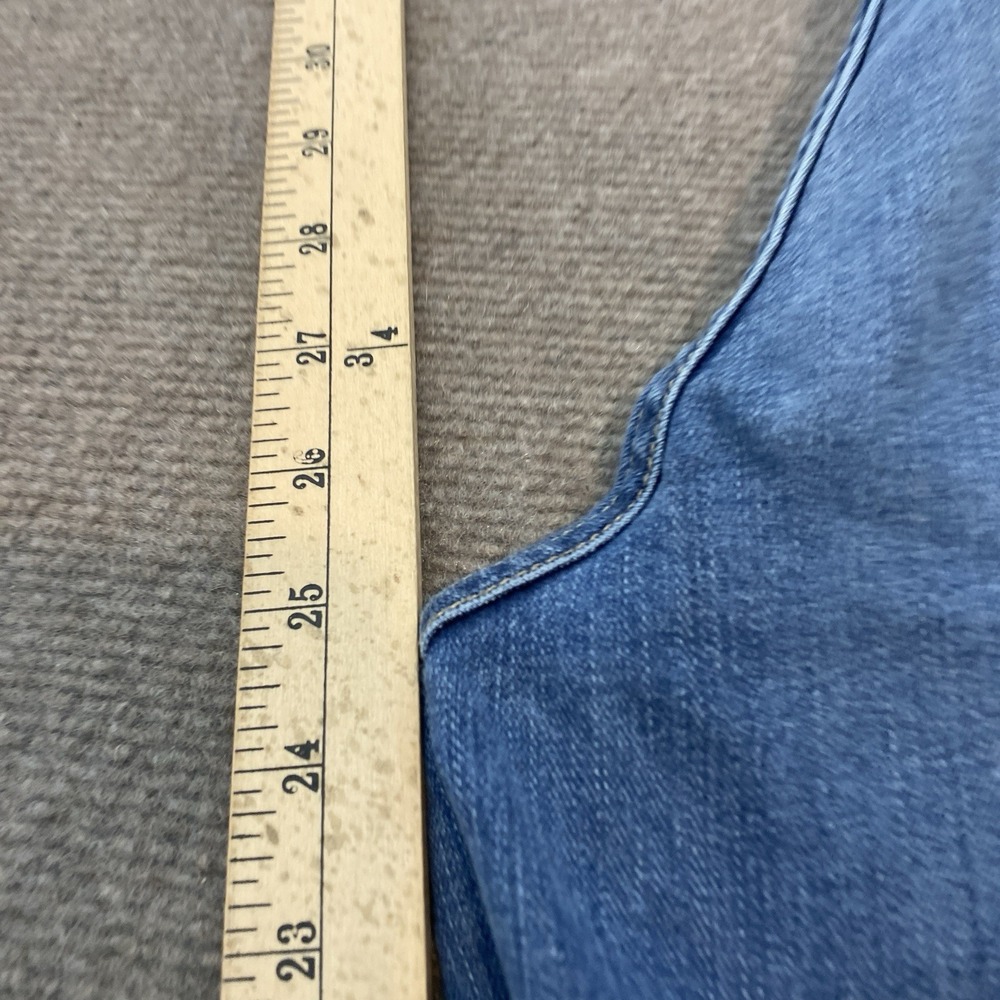 Lucky Brand Blue Faded Straight-Leg Jeans - Picture 11 of 13